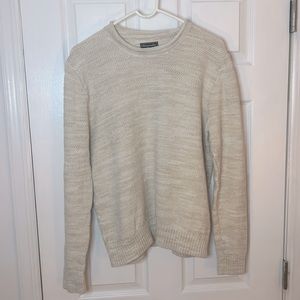 Abercrombie and fitch extra large tan crew neck sweater